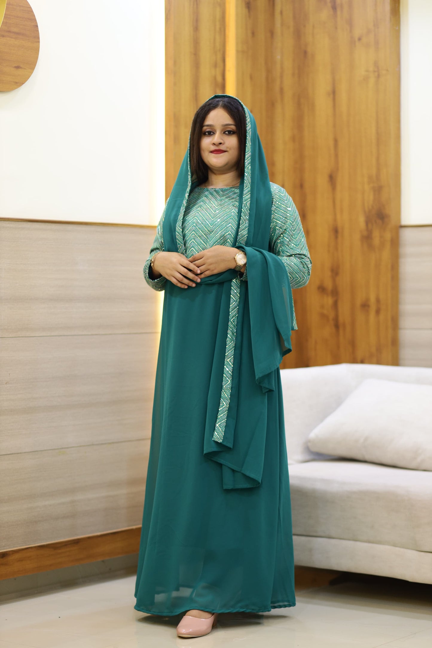 gown with dupatta 120